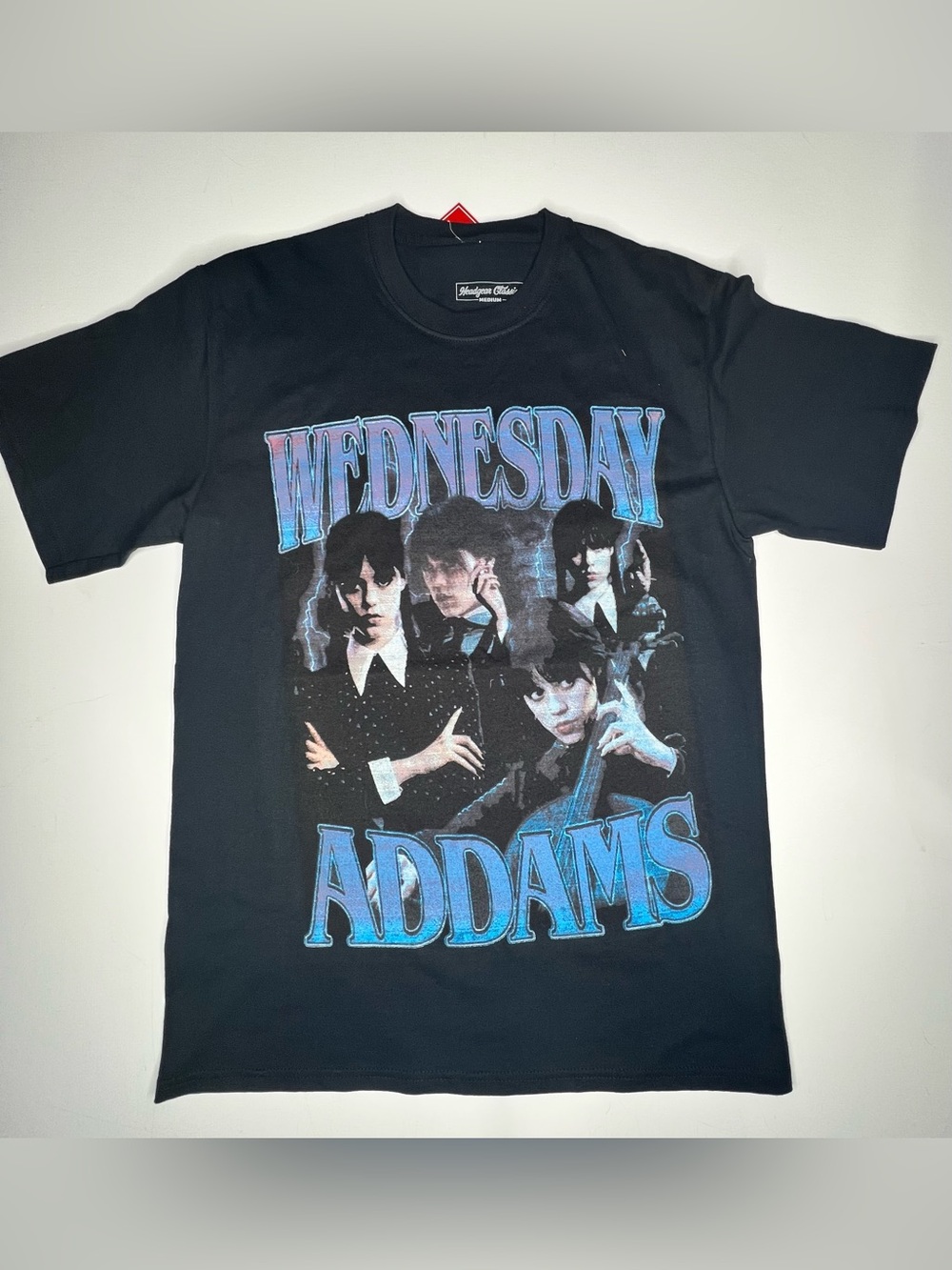 Wednesday Addams Graphic Tee - Black by Insignia Threads